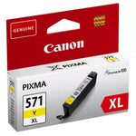 Cartucho tinta Canon cli - 571y xl amarillo mg5751 mg6851 mg7750