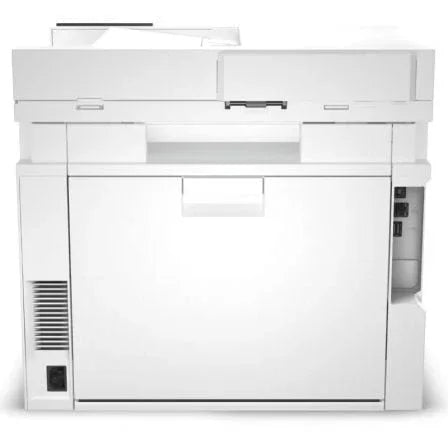 Multifunción Láser Color HP LaserJet Pro 4302fdw/ WiFi/ Fax/ Dúplex/ ADF/ Blanca y Azul - PixelPlaza