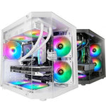 Caja Gaming Minitorre Mars Gaming MC-3TLITE/ Blanca - PixelPlaza