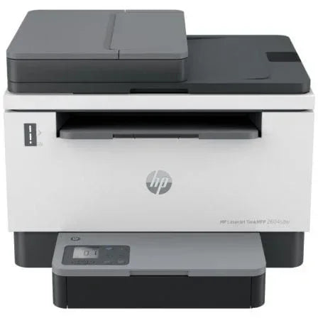 Multifunción Recargable Láser Monocromo HP Laserjet Tank 2604SDW/ WiFi/ Dúplex/ ADF/ Blanca y Negra - PixelPlaza