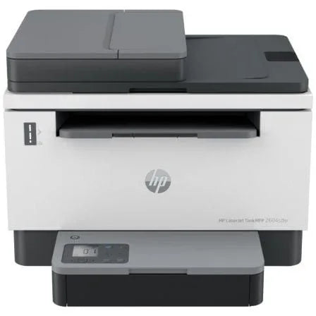 Multifunción Recargable Láser Monocromo HP Laserjet Tank 2604SDW/ WiFi/ Dúplex/ ADF/ Blanca y Negra - PixelPlaza