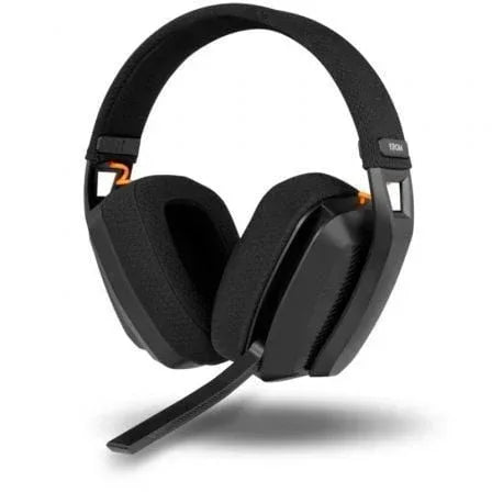 Auriculares Gaming Inalámbricos con Micrófono Krom Kanji/ Bluetooth/ USB 2.0/ Negros - PixelPlaza