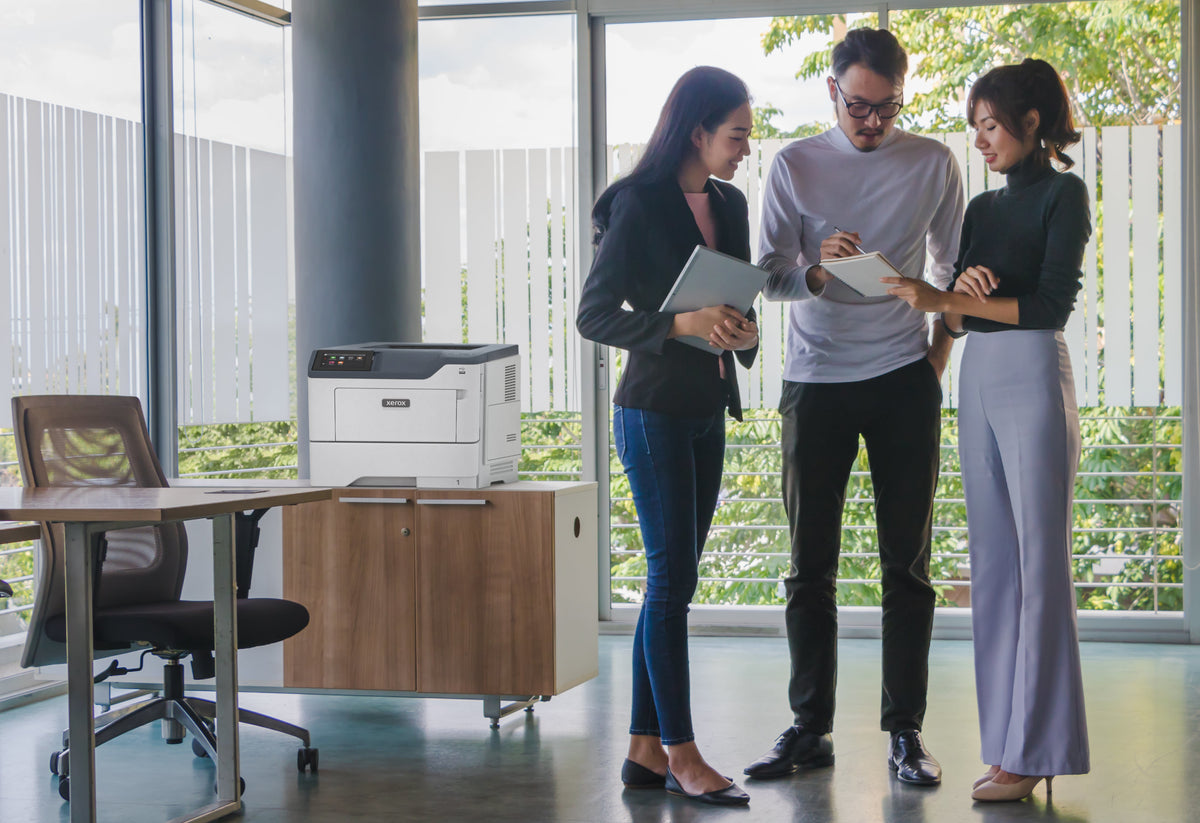 Impresora Xerox laser b410v_dn monocromo a4 · 47ppm · red · duplex