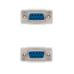 Nanocable - Cable serie NULL MODEM DB9/H A DB9/H 1.8M