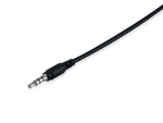 Auricular Equip life microfono jack 3.5mm ( incluye adaptador 1 a 2 jacks ) negro