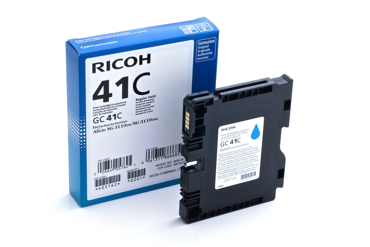 Cartucho gel Ricoh gc - 41c cian (2500 pag)