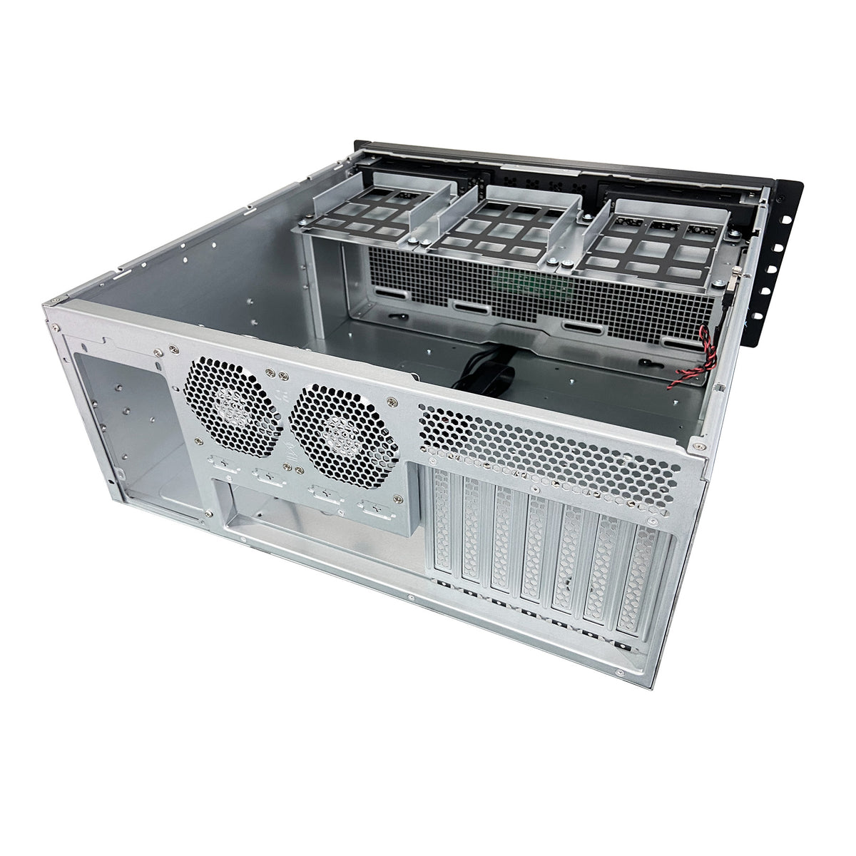 Caja rack unykach 4u 19 pulgadas plata