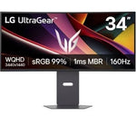 Monitor Gaming Ultraparonámico Curvo LG UltraGear 34G600A-B 34"/ WQHD/ Multimedia/ 5ms/ 160Hz/ VA/ Regulable en Altura/ Negro - PixelPlaza
