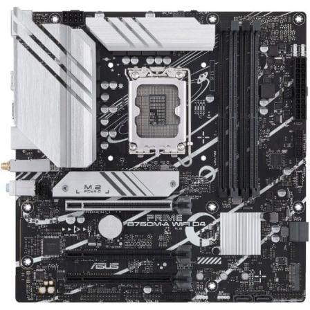 Placa Base Asus PRIME B760M-A WIFI D4 Socket 1700/ DDR4/ PCIe 4.0/ Micro ATX - PixelPlaza