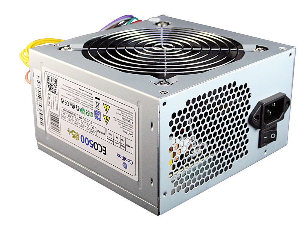 Fuente de alimentacion Coolbox ATX eco 500 85+ full range