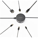 Mini docking startech USB 3.1 gen 2 de 10gbps tipo c con vídeo HDMI o displayport de 4K a 60hz o vga de 1080p