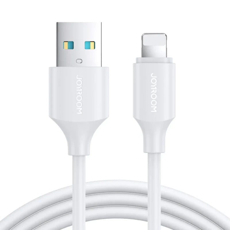Cable Joyroom USB-A a Lightning Carga Rápida Blanco
