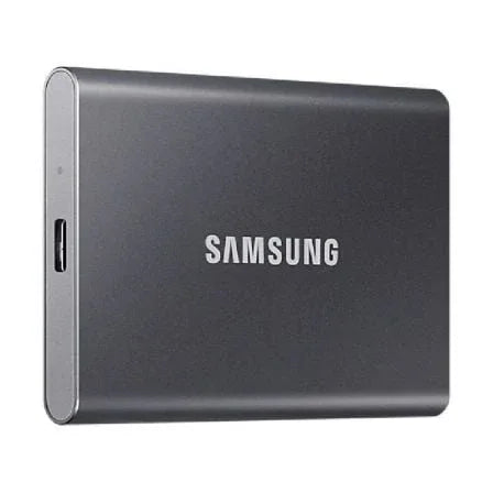 Disco Externo SSD Samsung Portable T7 4TB/ USB 3.2/ Gris - PixelPlaza