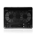 Soporte - base refrigeración para ordenador portátil Ewent ew1256 - 2 ventiladores - hasta 17 pulgadas