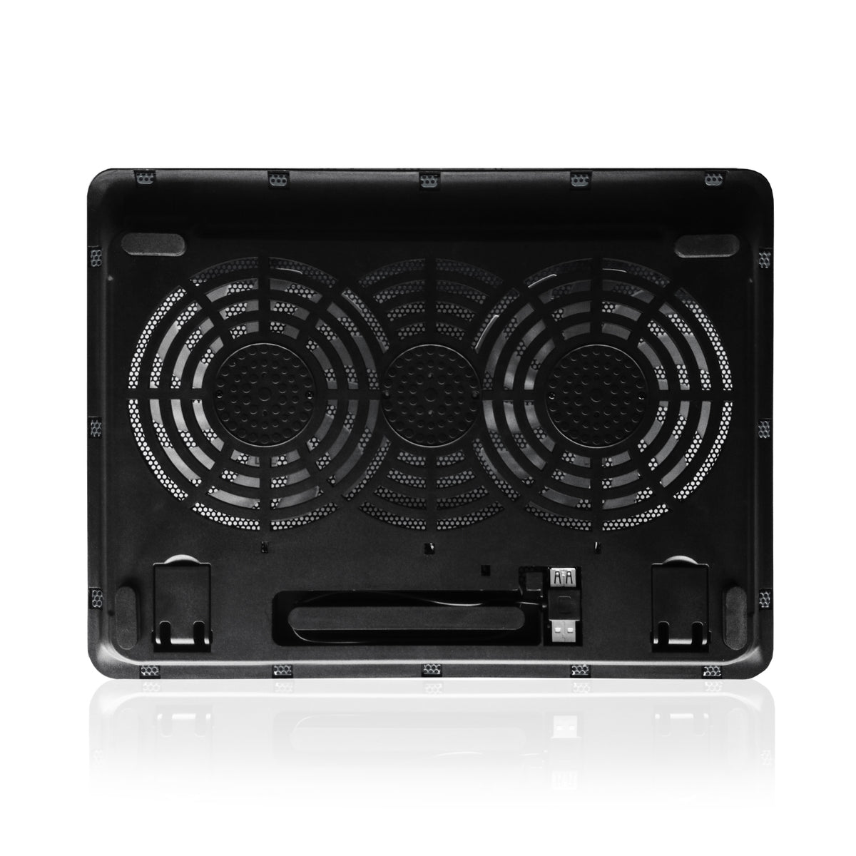 Soporte - base refrigeración para ordenador portátil Ewent ew1256 - 2 ventiladores - hasta 17 pulgadas