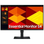 Monitor Profesional Samsung Essential Monitor S4 S27D406GAU/ 27"/ Full HD/ Multimedia/ Regulable en altura/ Negro - PixelPlaza