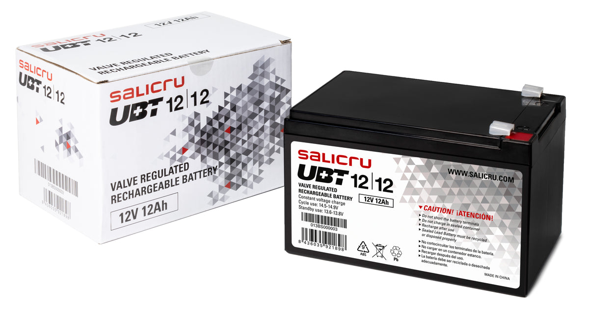 Bateria agm Salicru compatible para sais 12ah 12v