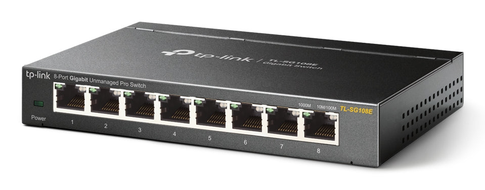 Switch TP-Link Easy Smart TL-SG108E 8 Puertos/ RJ-45 10/100/1000