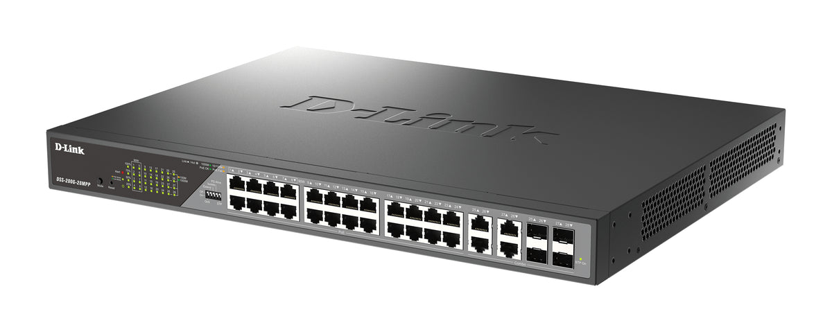Switch d - link dss - 200g - 28mpp 28 puertos