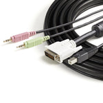 Cable kvm 4 en 1 startech 1.8m