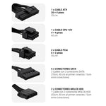 Fuente de alimentacion Coolbox powerline iii gaming ATX 750w