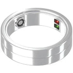 Anillo Inteligente Maxcom MR100 Talla 11/65/ Ø20.7mm/ Notificaciones/ Frecuencia Cardíaca/ Plata - PixelPlaza