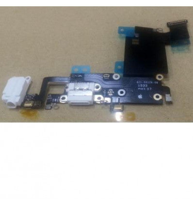 iPhone 6S plus conector de carga y jack audio blanco premium