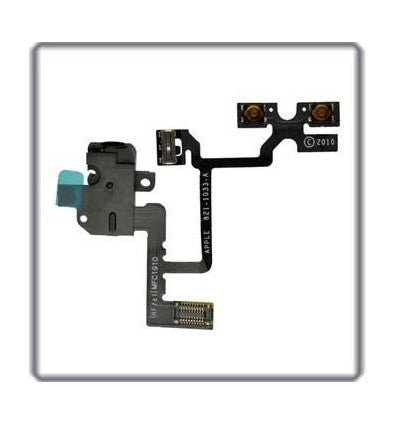 iPhone 4 flex audio negro premium