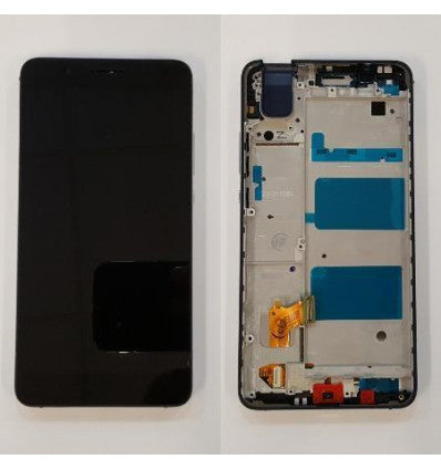 Huawei Honor 7i pantalla lcd + táctil negro + marco premium