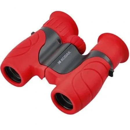 Prismáticos Kodak BCS100/ Zoom 8X/ 21mm/ Rojos - PixelPlaza