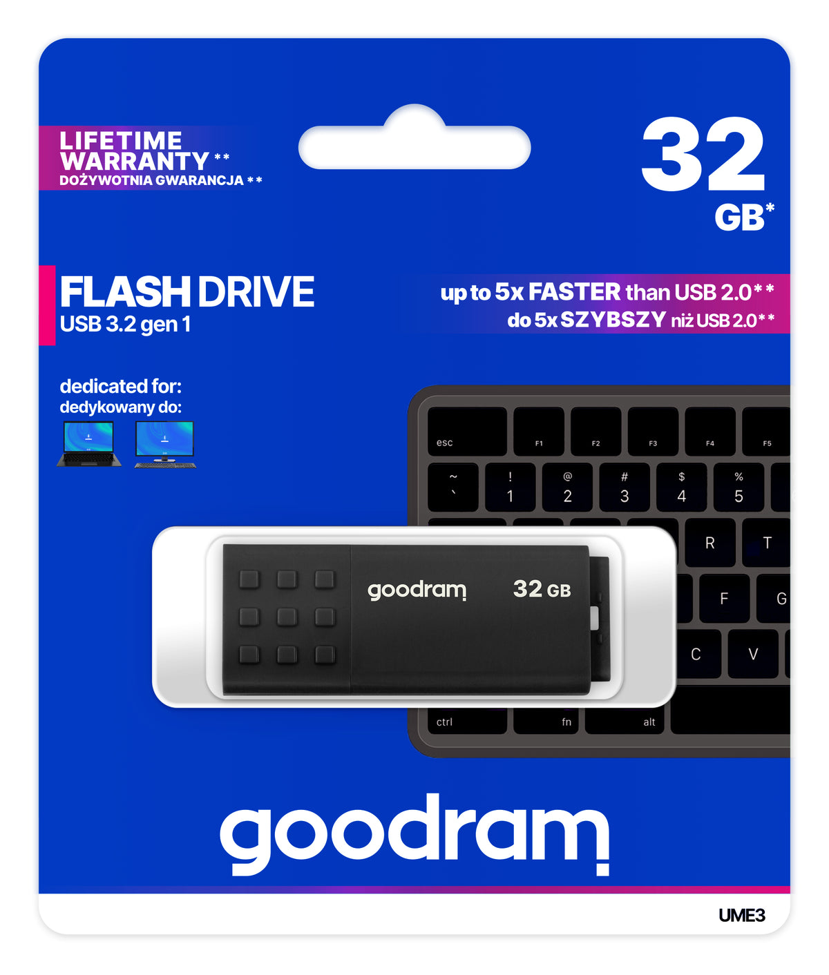 Memoria usb 3.0 goodram 32gb ume3
