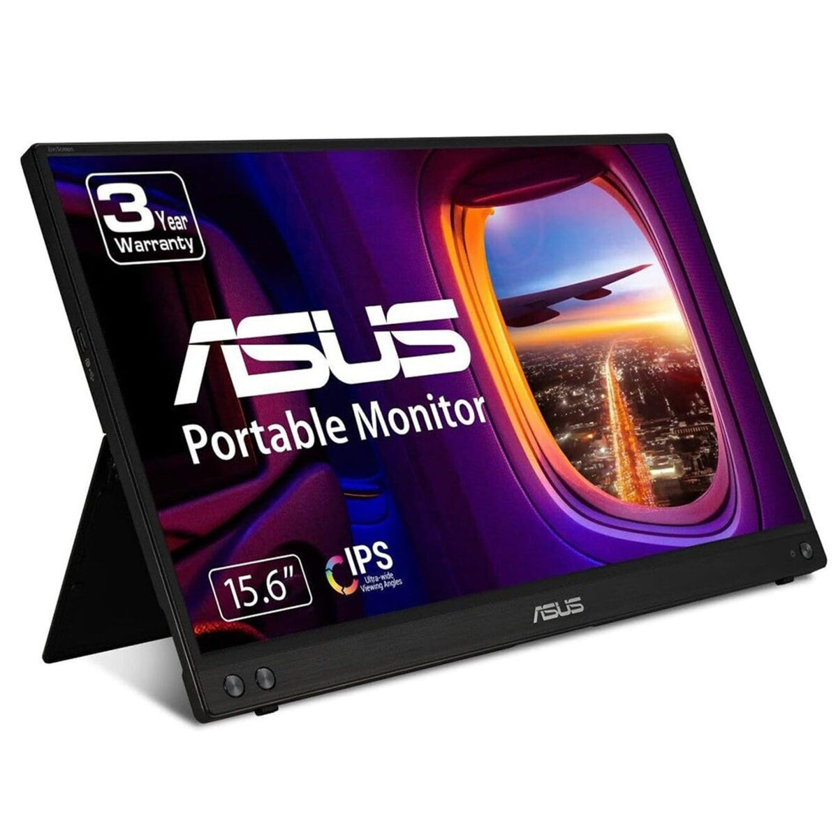 Monitor Portátil ASUS ZenScreen MB16ACV 15.6"/ Full HD/ Negro