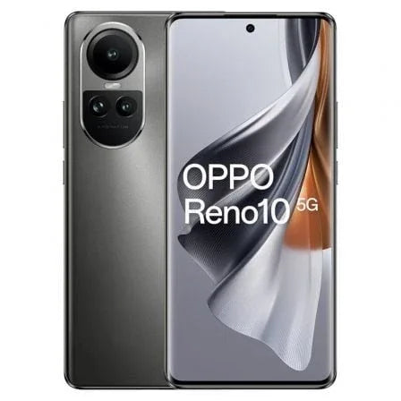 Smartphone Oppo Reno 10 8GB/ 256GB/ 6.7"/ 5G/ Gris Plateado - PixelPlaza