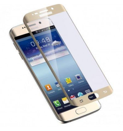 Samsung Galaxy S7 Edge SM-G935F cristal templado curvo dorad