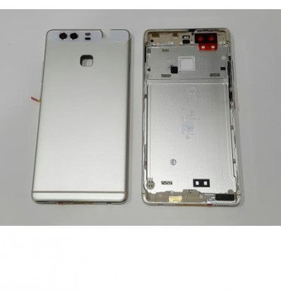 Huawei Ascend P9 carcasa central + tapa de batería blanco