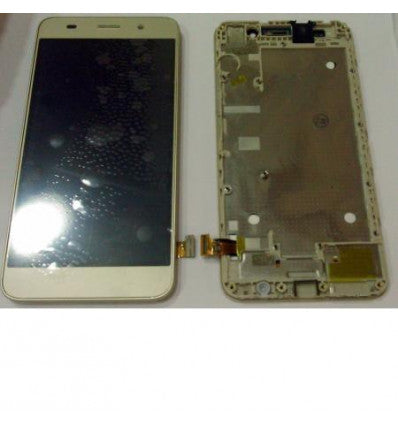 Huawei Y6 Honor 4A pantalla lcd + táctil dorado + marco premium