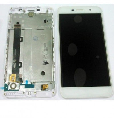 Huawei Y6 Pro pantalla lcd + táctil blanco + marco premium