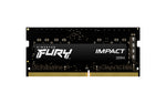 Memoria ram DDR4 16GB Kingston - 3200mhz - pc4 - 25600 - fury impact - cl20 - 1.2v - sodimm