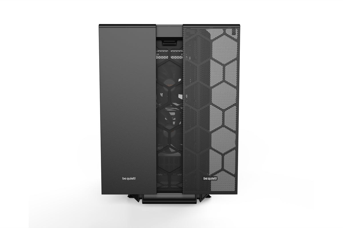 Caja ordenador gaming e - ATX be quiet! silent base 802 window negra 3 ventiladores 140mm · insonorizada