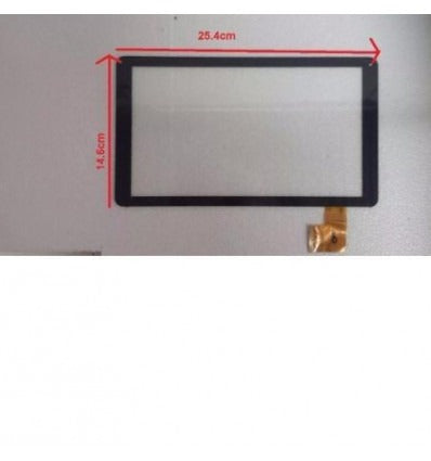 Pantalla Táctil repuesto Tablet china 10.1" Modelo 42 negro ZYD101-19V01