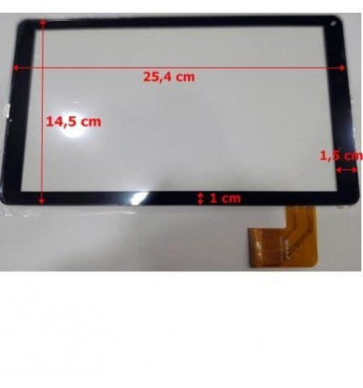 Pantalla Táctil repuesto Tablet china 10.1" Modelo 44 negro WJ795-FPC V2.0