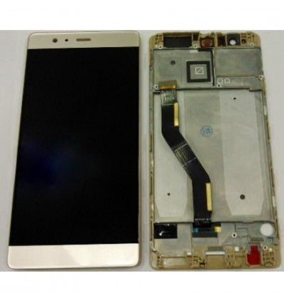 Huawei Ascend P9 plus pantalla lcd + tactil dorado + marco o