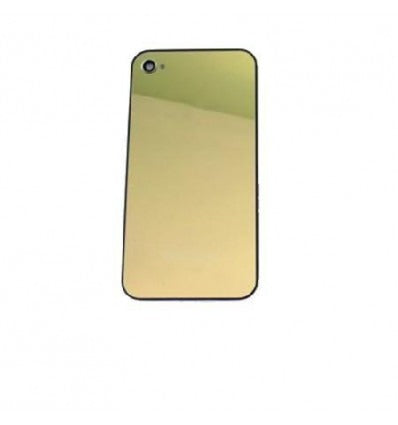 iPhone 4s cristal trasero dorado