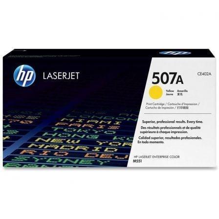 Tóner Original HP nº507A/ Amarillo - PixelPlaza