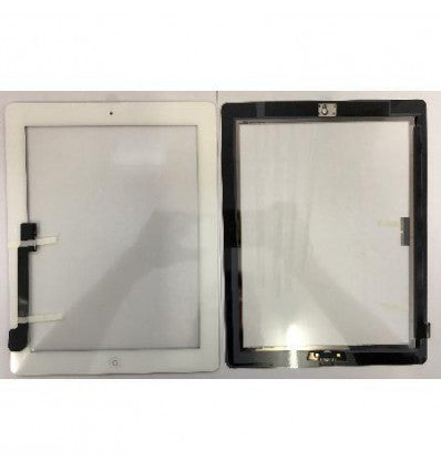 Tactil blanco para IPad 3ª Generación 2012 A1416 Wifi A1430 Wifi,GSM mas boton home mas adhesivo compatible