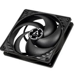 Ventilador Arctic P12/ 12cm/ Negro - PixelPlaza