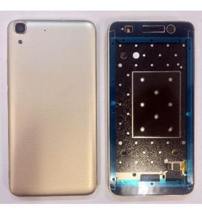 Huawei Y6 Honor 4A carcasa central + tapa dorada premium