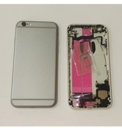 IPhone 6S carcasa completa marco + tapa negro