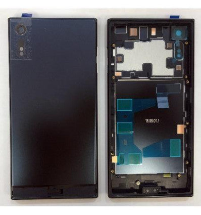 Sony Xperia XZ F8331 F8332 carcasa central + tapa batería az
