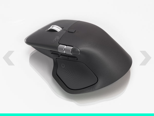 Logitech MX Master 4 for Business 8000 DPI 6 botones Bluetooth + 2.4GHz láser Ratón inalámbrico ergonómico